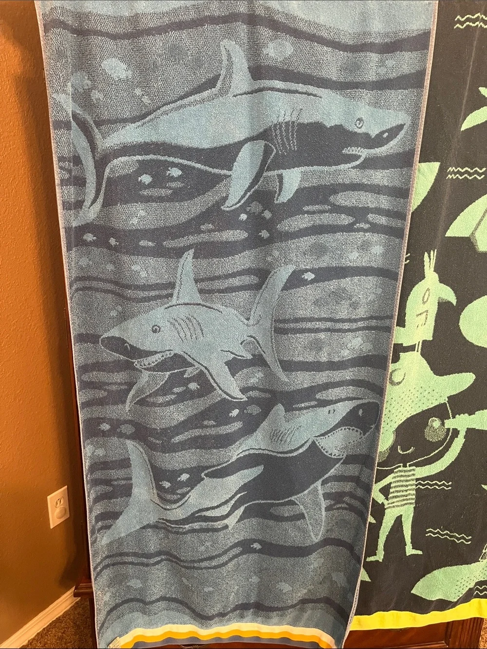 Member’s Mark Kids Pirate Beach Towel and Kids Shark Beach Towel